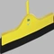 Squeegee Head Yellow 28 Inch Black Foam