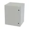 Enclosure, 30 x 24 x 20 Inch Size, Wall Mount, Carbon Steel, Ral 7035 Light Gray