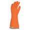 Elektrisch isolierende Handschuhe, 500 V AC / 750 V DC, gerade Stulpe, orange/blau