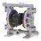 Double Diaphragm Pump, Air, Polypropylene, Bolt, 1/2 Inch Fluid Connection Size, Npt, Ptfe