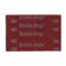 Sanding Hand Pad, 6 X 9 Inch Size, Aluminum Oxide, Very Fine, Maroon, 60 Pack