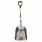 STRUCTRON Scoop Shovel, 29 Inch Handle Length, Aluminum, 15 1/4 Inch Blade Width