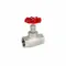 Globe Valves, Straight, 1 1/2 Inch Pipe Size, Stainless Steel Body, PTFE Seal