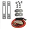 Ladder Strap Safety Kit, E Track, Break Capacity 3000 Lbs