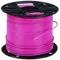 Building Wire, 14 AWG Wire Size, 1 Conductors, Pink, 2, 500 ft Length, Nylon, PVC