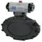 Butterfly Valve, SS Lug, FKM Buna, Air To Air, 80 PSI, 6 Size, CPVC