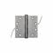 Electric Hinge, Steel, Full Mortise, Satin Chrome, 125 Lb Load Capacity, With