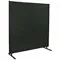 Welding Screens, Vinyl, 6 ft Height, 8 ft Width, Shade 8, 1 Inch Size Frame, Shade 8