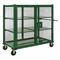 Wire Security Cart With Removable Shelves, 1, 500 lb Load Capacity, 30 inx24-1/2 Inch Size