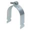 Channel Rigid Pipe Strap, 4 Inch Length, Hot Dip Galvanized