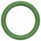 O-Ring, 14.2 mm Inside Dia, 19.4 mm Outside Dia, 70 Shore A, Green, 50 PK