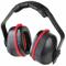 Ear Muffs, Multi-Position Earmuff, Passive, 28 Db-29 Db Nrr, Dielectric, PVC, Gray