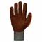 Work Gloves, M 8, Leather Palm Knit Glove, TenActiv Cowhide, ANSI Impact Level 1, 1 PR