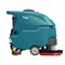 Scrubber, Walk-Behind, Disc Deck, 28 Inch Cleaning Path, 150 Ah Battery