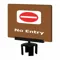 Acrylic Sign Brown No Entry