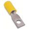 Ring Terminal, 12-10 Size, Insulated, Yellow