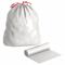 Drawstring Trash Can Liner White - Pack Of 250