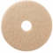 Round Burnishing Pad, 27 Inch, 1500 to 3000 Rpm, Tan, 5 Pk