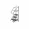 Rolling Ladder, 30 Inch Platform Height, 17 Inch Platform Depth, 16 Inch Platform Width