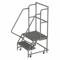 Rolling Ladder, 20 Inch Platform Height, 20 Inch Platform Depth, 16 Inch Platform Width