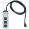 Power Strip, 3 Outlet, Industrial, 6Ft Cord