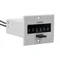 Electromechanical Counter, 4mm 6-Digit Analog, 24 VDC Input, Manual Reset