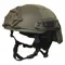 Ballistic Helmet, L Fits Hat Size, OD Green, Aramid, 1/4 Inch Pad Thick, Level IIIA