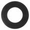 Flange Gasket, 6 Inch Pipe Size, 8 3/4 Inch Outside Dia, 6 5/8 Inch Inside Dia, Black
