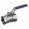 Ball Valve, 1/4 Inch Pipe, 1/4 Inch Tube, 1000 PSI CWP, -20-350 Deg F, Female NPT