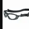 Protective Goggle, Anti-Fog /Anti-Scratch, Non-Vented, Black, Universal Eyewear Size