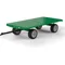 Pre Configured Trailer, 48 x 96 Inch Size, Pneumatic Wheels, Ring and Pintle