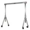 Adjustable Gantry Crane, 4000 lb., 15 x 8 Feet Size, Silver, Aluminum