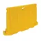 Stackable Polyethylene Barricade, Yellow