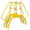 Alternating Cross-over Ladder, 86 x 73 Inch Size, 8-Step