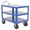 Heavy Duty Ergonomic Handle Cart, 3 Shelf, 24 x 72 Inch Size