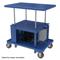 High Profile AC Power Post Table, 30 Inch x 48 Inch Size