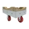 Wood/steel Dolly, Metal Wheels, 24 Inch x 36 Inch Size