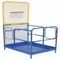 Work Platform With 2 Door Entry, 36 x 48 Inch Size, 1000 lb., Blue, Steel