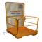 Fold Down Platform With 84 Inch Back, 37 x 37 Inch Size