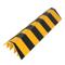 Aluminum Extruded Hose/Cable Crossover, 60 Inch Size, Yellow / Black