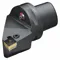 Indexable Cutting Unit Head for External Turning, 59 mm Overall Length, Lever Lock