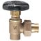 Hot Water Angle Valve, 3/4 Inch Inlet, 60 Psi Pressure