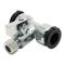 Compression Tee Valve, 1/2 Inch Inlet, 125 Psi Max. Pressure