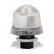 Industrial Signal Beacon, 75mm, Clear/White, Permanent, 37mm Mount, 24 VAC/VDC