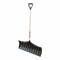 Snow Pusher, 30 Inch Blade Width, Wood, 43 1/4 Inch Handle Length, D-Grip