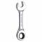 Combination Wrench, Alloy Steel, 13 mm Head Size, 4 1/8 Inch Overall Length, Standard