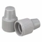 Dropper Tip Cap, Polypropylene, Unlined, Dropper, Gray, 1000Pk