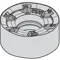 Round Milling Insert, 0.4724 Inch Inscribed Circle, 0.1869 Inch Thick, Chip-Breaker