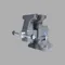 Combination Vise, Reversible, Standard Duty, Enclosed, 5 1/2 Inch Jaw Face Width