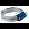 Hose Clamp, 5-1/8 To 6-1/2 Inch Clamp Range, SAE Size 96, Zinc Plated Steel